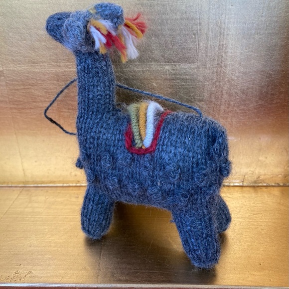 (2) Peru Llama Ornaments, hand knit - Picture 6 of 10